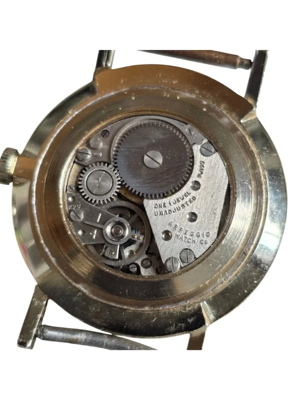 Vintage Arpeggio Swiss Mechanical Wristwatch Untested